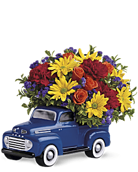 Teleflora's '48 Ford Pickup Bouquet